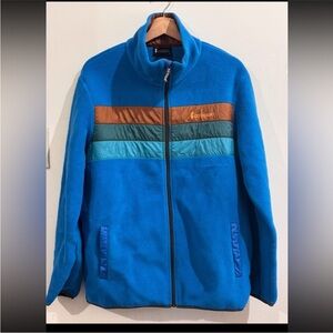 Cotopaxi Blue and Brown Men's Sweater